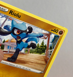 Pokemon TCG Miscut Error Brilliant Stars Riolu 078/172 Near Mint - Image 2