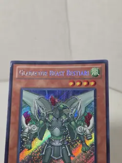 Yugioh Secret Rare 1st Edition Gladiator Beast Bestiari LCGX-EN237 - Image 2