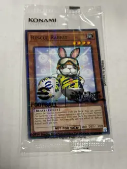 Rescue Rabbit + Neymar Jr - 2025 eFootball Promo Set - Yugioh OTS OP EFC1-EN001 - Image 1