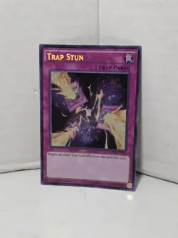 Yugioh Secret Rare 1st Edition Trap Stun LC5D-EN141 - Image 2
