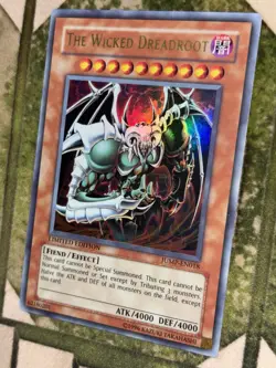 YuGiOh THE WICKED DREADROOT Ultra Rare JUMP-EN018 - Image 1