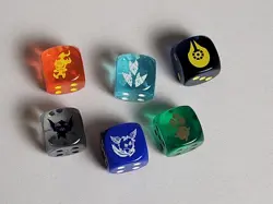 YuGiOh HAC1 Hidden Arsenal Chapter 1 COMPLETE Dice Set - Image 1