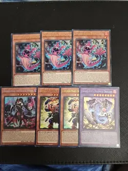 Yugioh 45 Card Fiendsmith Azamina Millennium Snake Eye Deck Core Doomed Poplar - Image 2