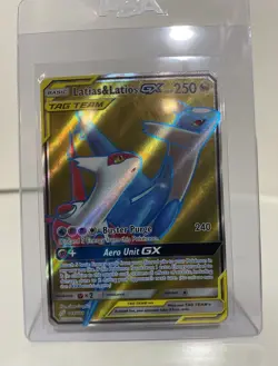Pokemon Latias & Latios GX Tag Team Full Art Rare Card 169/181 NM Condition - Image 1