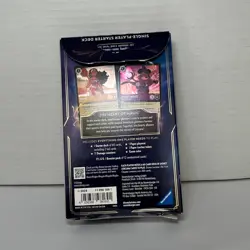 Lorcana The First Chapter TCG card starter deck Amber/Amethyst! NO PACK - OPENED 4050368981707 - Image 2