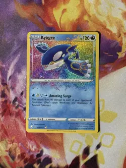 Pokemon TCG Kyogre Shining Fates Holo Card 021/072 Amazing Rare - Image 1