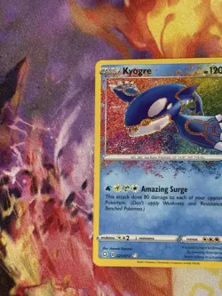 Pokemon TCG Kyogre Shining Fates Holo Card 021/072 Amazing Rare - Image 2