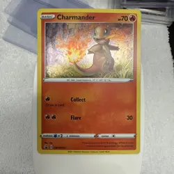 Pokemon Charmander SWSH092 Promo Holo Card NM + - Image 1