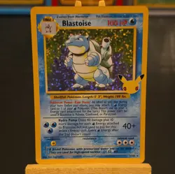Blastoise 2/102 Pokemon TCG SWSH Celebrations 25th Anniversary Holo Card - Image 2