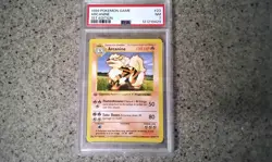 PSA 7 Arcanine 23/102 1st Edition Base Set 1999 Pokemon Card - Image 1