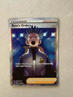 Boss's Orders (Full Art) SWSH251 SWSH: Sword & Shield Promo Cards Holo - Image 1