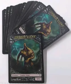 MTG Zombie Giant Token Card Lot Of 31 M/NM Zendikar Magic the Gathering - Image 1