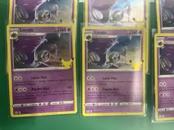 LUNALA 015/025 2021 Pokemon 25th Aniv Celebrations LOT OF 6 CARDS Nm - Image 2