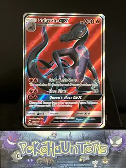 Pokemon Card Salazzle GX 132/147 Full Art Ultra Rare Burning Shadows NM - Image 1