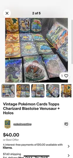 Six Lots Of Pokemon Cards (from Other Listings) - Image 2
