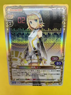 Precious Memories Vocaloid Hatsune Miku Trading Card 01-031 SR FOIL Rin Kagamine - Image 5