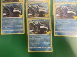 KYOGRE 003/025 2021 Pokemon 25th Aniv Celebrations LOT OF 7 CARDS - Image 2
