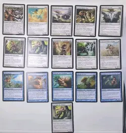 Magic The Gathering Lorwyn Portuguese Lot Of 16 Cards Foreign Language - Image 1