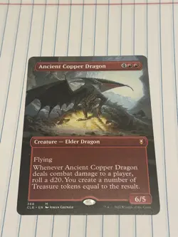MTG - Ancient Copper Dragon (Borderless) CLB - Regular Near Mint - Image 3