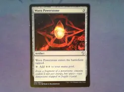 Worn Powerstone Commander 2017 - Magic the Gathering MTG Artifact - Image 1