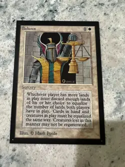 Balance - Collectors Edition Intl - CE - NM - MTG - Magic: The Gathering - Image 1