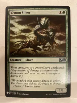 [1x] Venom Sliver (M15) - English - Mystery Booster MTG Magic NM/M - Image 1