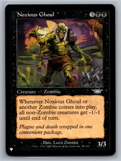 The List Reprints #77 Noxious Ghoul - Image 1