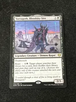 MTG Varragoth, Bloodsky Sire Kaldheim Regular NM KHM 115/285 Magic The Gathering - Image 1