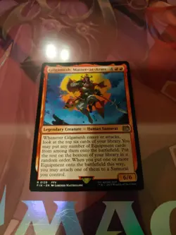 Gilgamesh, Master-at-Arms (Rare) #139 Final Fantasy MTG Near Mint - Image 1