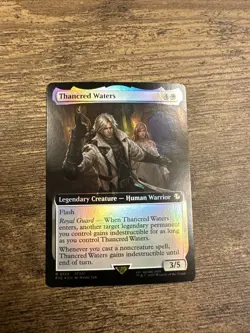 NM ✨FOIL✨ Ext. Art Thancred Waters, MTG, Final Fantasy, Magic the Gathering, 139 - Image 1