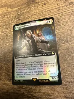 NM ✨FOIL✨ Ext. Art Thancred Waters, MTG, Final Fantasy, Magic the Gathering, 139 - Image 2