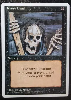 MTG Alternate 4th Edition Raise Dead Mint Unplayed Magic The Gathering - Image 1