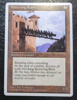 MTG Alternate 4th Edition Battering Ram Mint Unplayed Magic The Gathering - Image 1