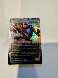 Magic The Gathering Spectacular Spider-Man (0239) Foil NM MTG - Image 1