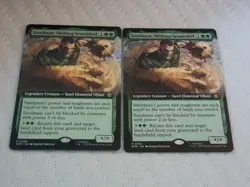 MTG Borderless Sandman, Shifting Scoundrel x2 Rare Spider-Man NM Low S&H - Image 1