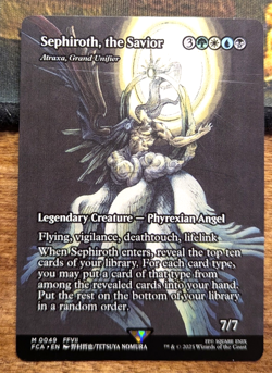 SEPHIROTH, THE SAVIOR - Final Fantasy Through the Ages- MTG Magic: the Gathering - Image 1