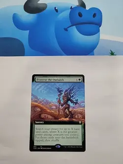 MTG - Traverse the Outlands (Extended Art) CLB Regular Rare #593 - Image 2