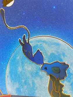 NON TCG Chinese Pokemon Elf Eif Origin Collection 3.0 SBR Mew & Cubone - Image 5