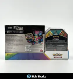POKEMON EVOLVING SKIES ELITE TRAINER BOX ETB JOLTEON V TIN SEALED COSTCO 2-PACK - Image 2