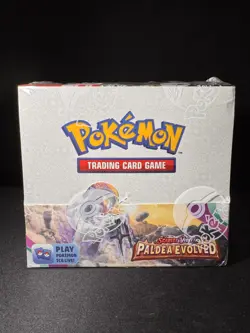 Pokemon Paldea Evolved Booster Box- New Factory Sealed - Damaged - Image 1