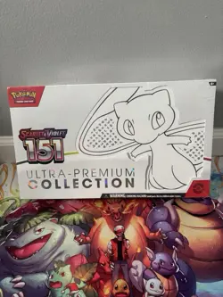 Pokemon TCG: Scarlet & Violet 151 Mew Ultra Premium Collection Box - New, Sealed - Image 1