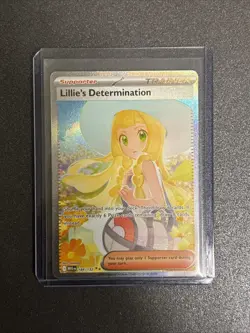 Pokemon TCG Lillie’s Determination 184/132 Mega Evolutions SIR - Image 3