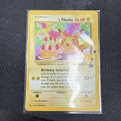 Birthday Pikachu Holo 24 Celebrations Classic Collection Pokemon 2021 NM - Image 1