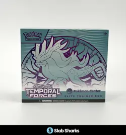 POKEMON CENTER TCG SCARLET & VIOLET TEMPORAL FORCES SEALED ELITE TRAINER BOX - Image 1