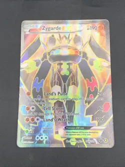 Pokemon Zygarde EX Mega Powers Coll. Full Alt Art Promo #54a NM - Image 1