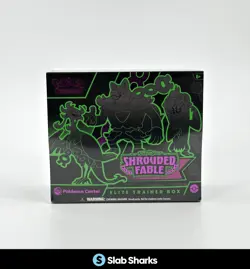 POKEMON CENTER TCG SCARLET & VIOLET SHROUDED FABLE SEALED ELITE TRAINER BOX - Image 1