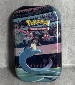 Pokemon Mini Tin Empty No Packs Galarian Dragapult Galarian Stadium Free Ship L3 - Image 1