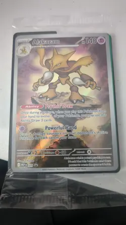 Alakazam - Pokemon Mega Evolutions - Black Star Promo 009 - SEALED - Image 1