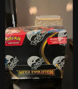 Pokemon TCG Mega Evolution Booster Box Whit PROMO Include IN HAND - Image 1