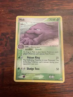 Muk 11/92 Holo Rare Pokemon - EX Legend Maker 2006 - Image 1